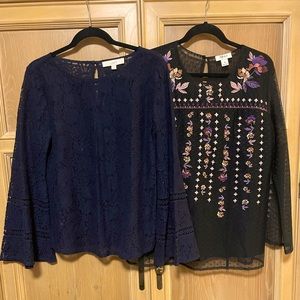 Set of 2 Lace Tops